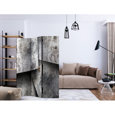 Paravan Concrete Cards [Room Dividers] 135 cm x 172 cm-01