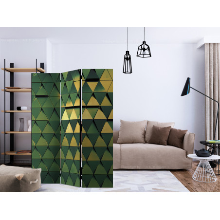 Paravan Dragon Scales [Room Dividers] 135 cm x 172 cm-01