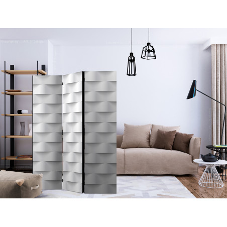 Paravan White Illusion [Room Dividers] 135 cm x 172 cm-01