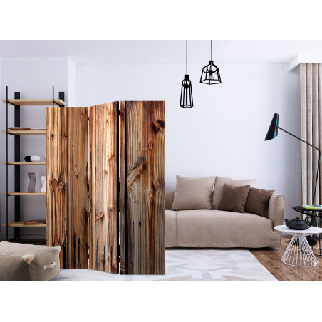 Paravan Wooden Chamber [Room Dividers] 135 cm x 172 cm-01