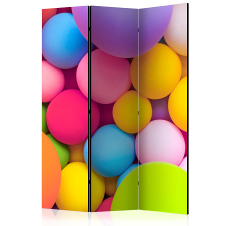 Paravan Colourful Balls [Room Dividers] 135 cm x 172 cm-01