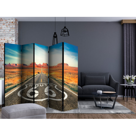 Paravan Route 66 Ii [Room Dividers] 225 cm x 172 cm-01