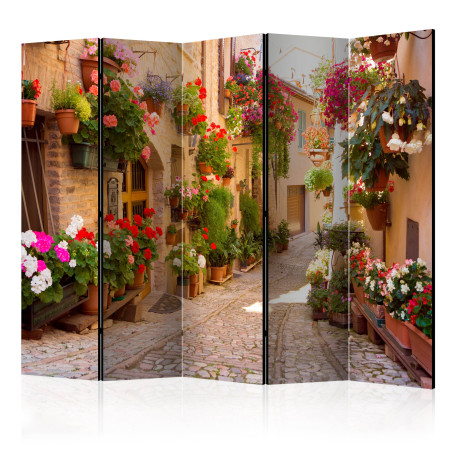 Paravan The Alley In Spello (Italy) Ii [Room Dividers] 225 cm x 172 cm-01