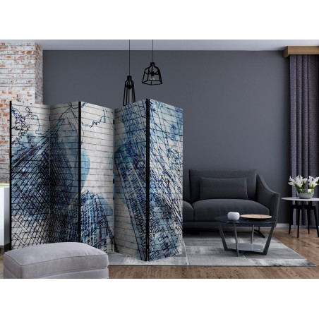 Paravan Inky New York Ii [Room Dividers] 225 cm x 172 cm-01