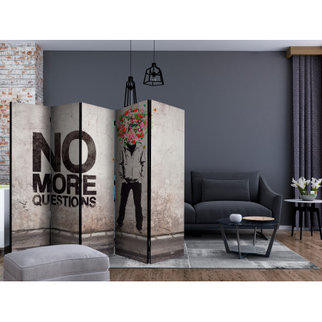 Paravan No More Questions Ii [Room Dividers] 225 cm x 172 cm-01