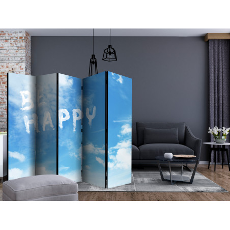 Paravan Be Happy Ii [Room Dividers] 225 cm x 172 cm-01