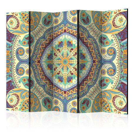 Paravan Pastel Mosaic Ii [Room Dividers] 225 cm x 172 cm-01