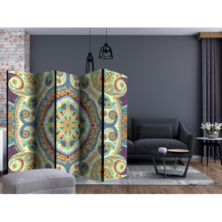 Paravan Pastel Mosaic Ii [Room Dividers] 225 cm x 172 cm-01