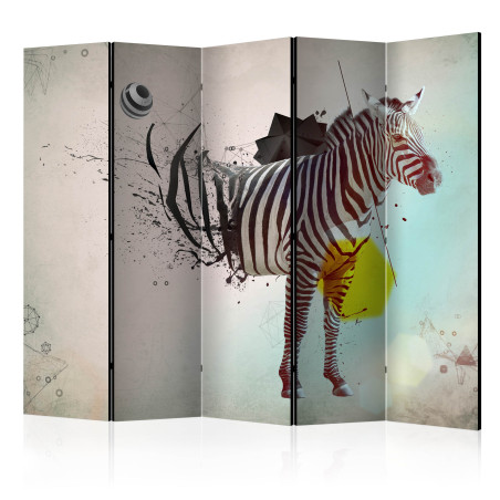 Paravan In Disharmony With Nature Ii [Room Dividers] 225 cm x 172 cm-01