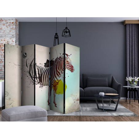 Paravan In Disharmony With Nature Ii [Room Dividers] 225 cm x 172 cm-01