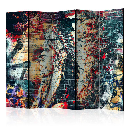 Paravan Urban Warrior Ii [Room Dividers] 225 cm x 172 cm-01