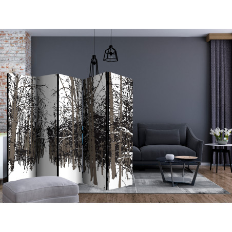 Paravan Trees Autumn Ii [Room Dividers] 225 cm x 172 cm-01