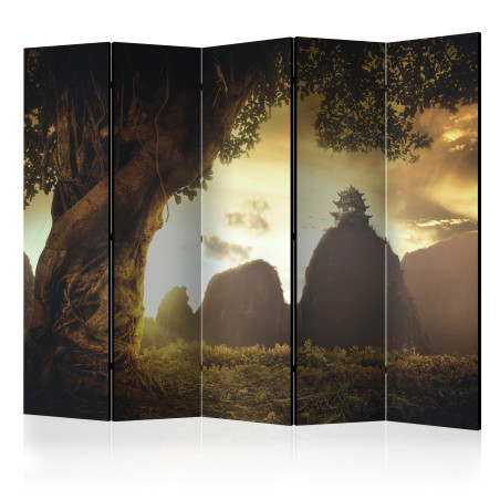 Paravan Mysterious China Ii [Room Dividers] 225 cm x 172 cm-01