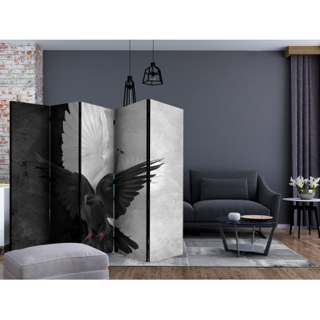 Paravan Good Vs Evil Ii [Room Dividers] 225 cm x 172 cm-01