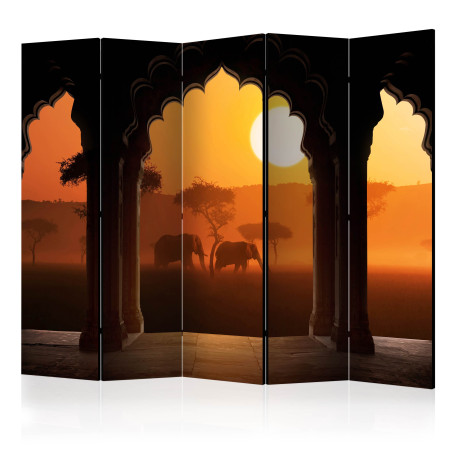 Paravan Hear Africa Ii [Room Dividers] 225 cm x 172 cm-01