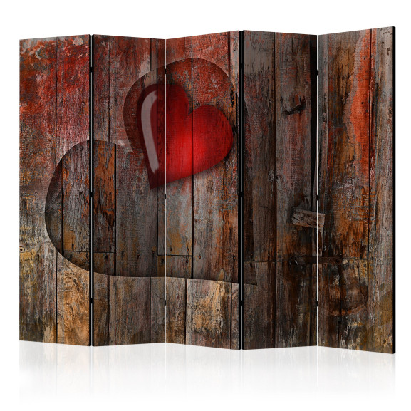 Paravan Heart On Wooden Background Ii...