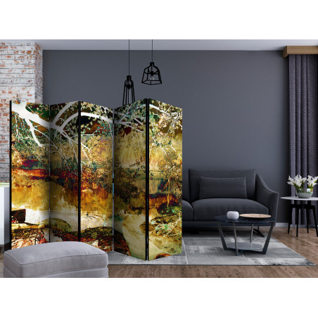 Paravan River Of Life Ii [Room Dividers] 225 cm x 172 cm-01