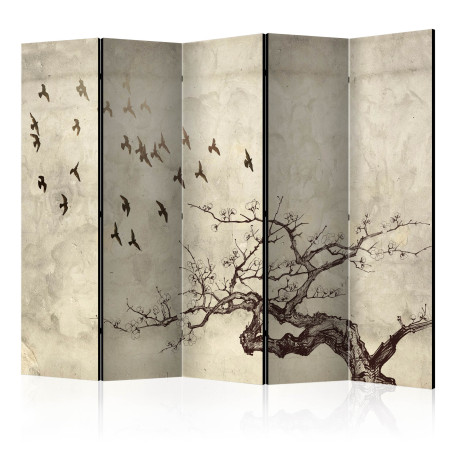 Paravan Flock Of Birds Ii [Room Dividers] 225 cm x 172 cm-01