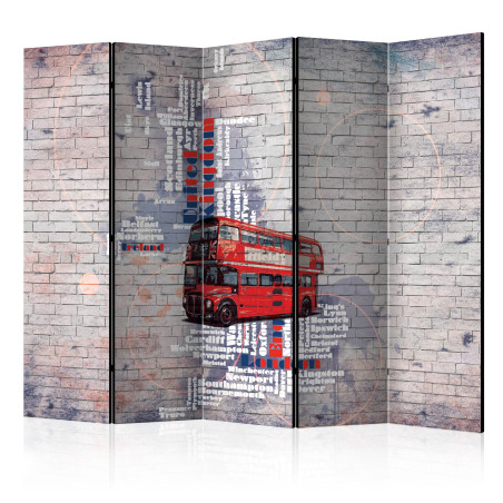 Paravan My London... Ii [Room Dividers] 225 cm x 172 cm-01