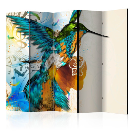 Paravan Marvelous Bird Ii [Room Dividers] 225 cm x 172 cm-01