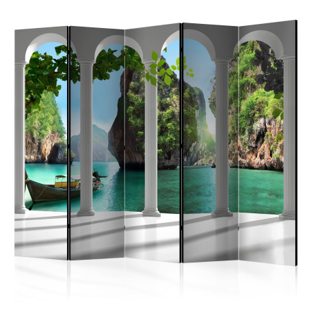 Paravan On The Terrace Ii [Room Dividers] 225 cm x 172 cm-01