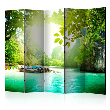 Paravan Heavenly Landing Ii [Room Dividers] 225 cm x 172 cm-01