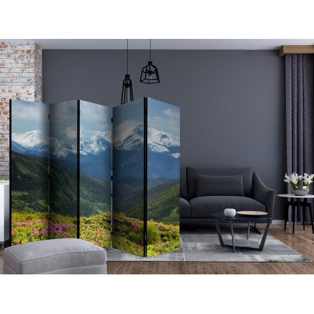 Paravan Spring Mountain Landscape Ii [Room Dividers] 225 cm x 172 cm-01