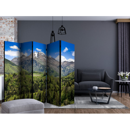 Paravan Holiday In The Mountains Ii [Room Dividers] 225 cm x 172 cm-01