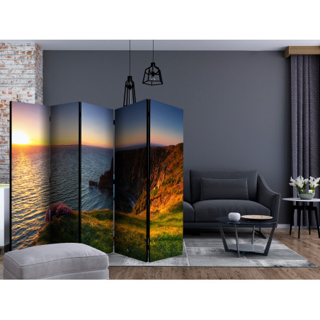 Paravan Sunset: Cliffs Of Moher, Ireland Ii [Room Dividers] 225 cm x 172 cm-01