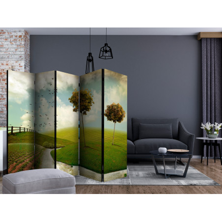 Paravan Autumn Landscape Ii [Room Dividers] 225 cm x 172 cm-01