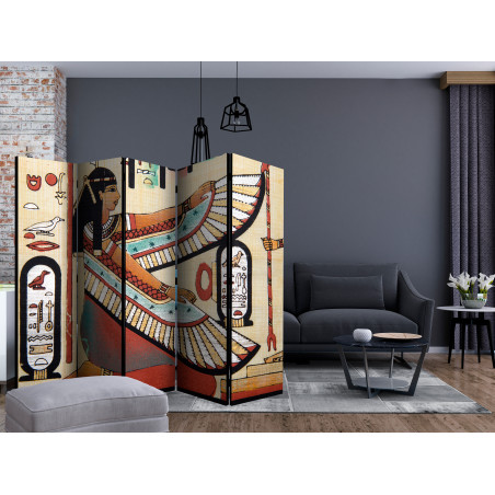 Paravan Egyptian Motif Ii [Room Dividers] 225 cm x 172 cm-01