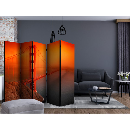 Paravan Golden Gate Bridge Ii [Room Dividers] 225 cm x 172 cm-01