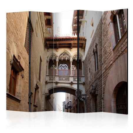 Paravan Barcelona Palau Generalitat In Gothic Barrio Ii [Room Dividers] 225 cm x 172 cm-01