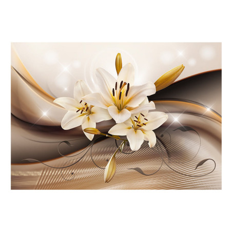 Fototapet Golden Lily-01