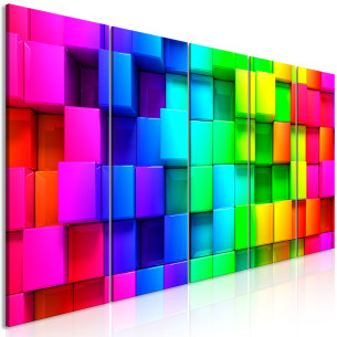 Tablou Colourful Cubes (5...