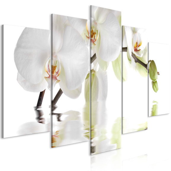 Tablou Wonderful Orchid (5 Parts) Wide