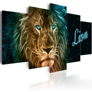 Tablou Gold Lion