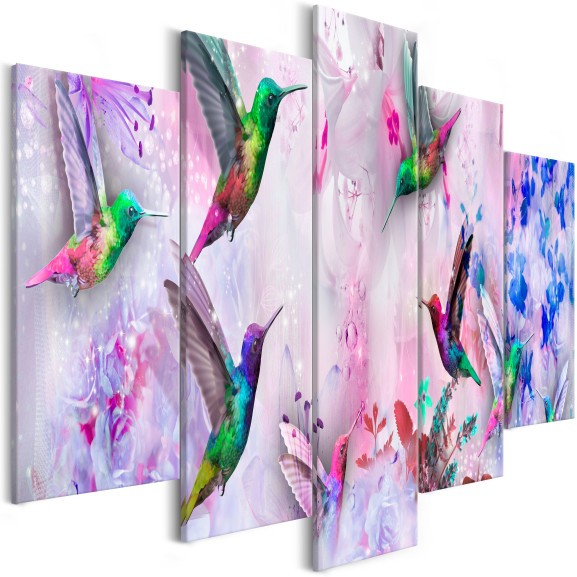 Tablou Colourful Hummingbirds (5...