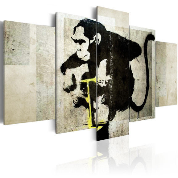 Tablou Monkey Tnt Detonator (Banksy)