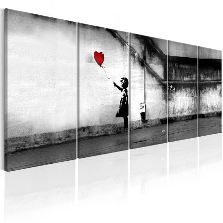 Tablou Banksy: Runaway Balloon-01