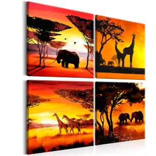 Tablou African Animals (4...