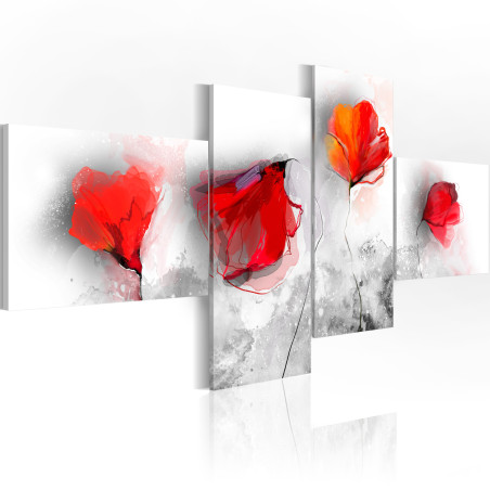 Tablou Sentimental Poppies-01