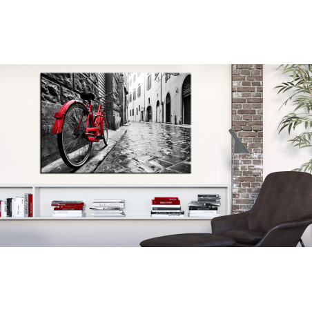 Tablou Vintage Red Bike-01