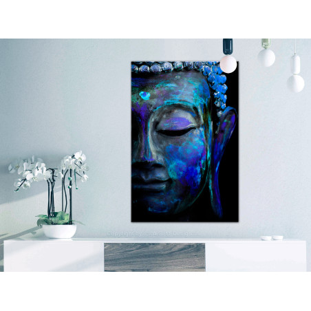 Tablou Blue Buddha-01