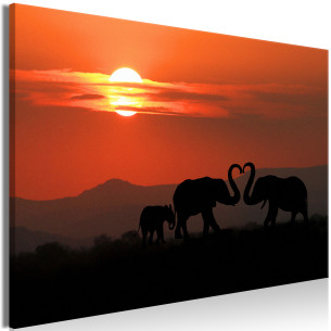 Tablou Elephants In Love (1...