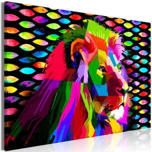 Tablou Rainbow Lion (1...