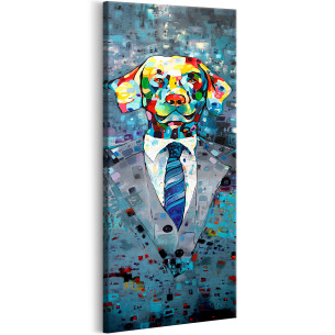 Tablou Dog In A Suit 45 cm...