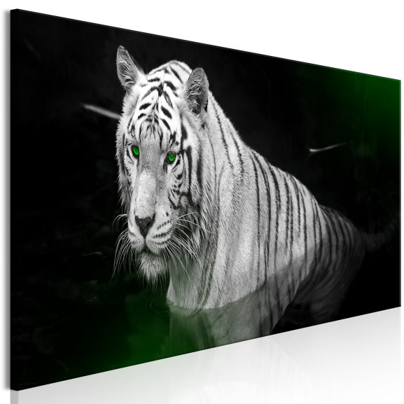 Tablou Shining Tiger (1 Part) Green...