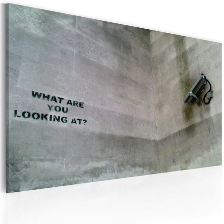 Tablou What Are You Looking At? (Banksy)-01