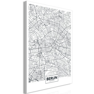 Tablou Map Of Berlin (1...